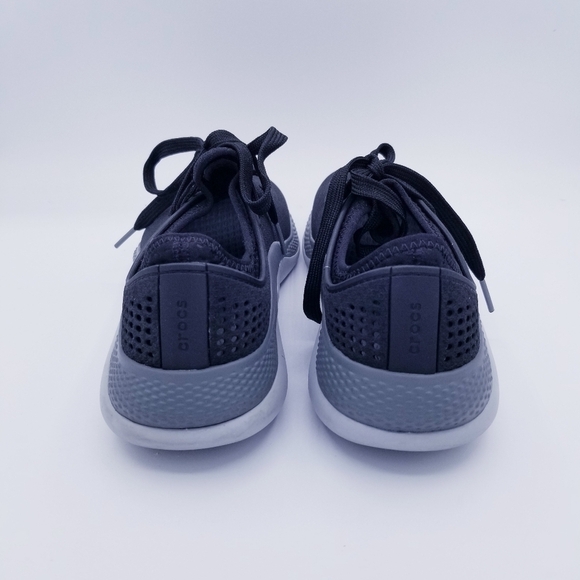 Crocs Literide 360 Pacer Women's size 10 Black Gray Casual Shoes 206705 - Picture 11 of 16
